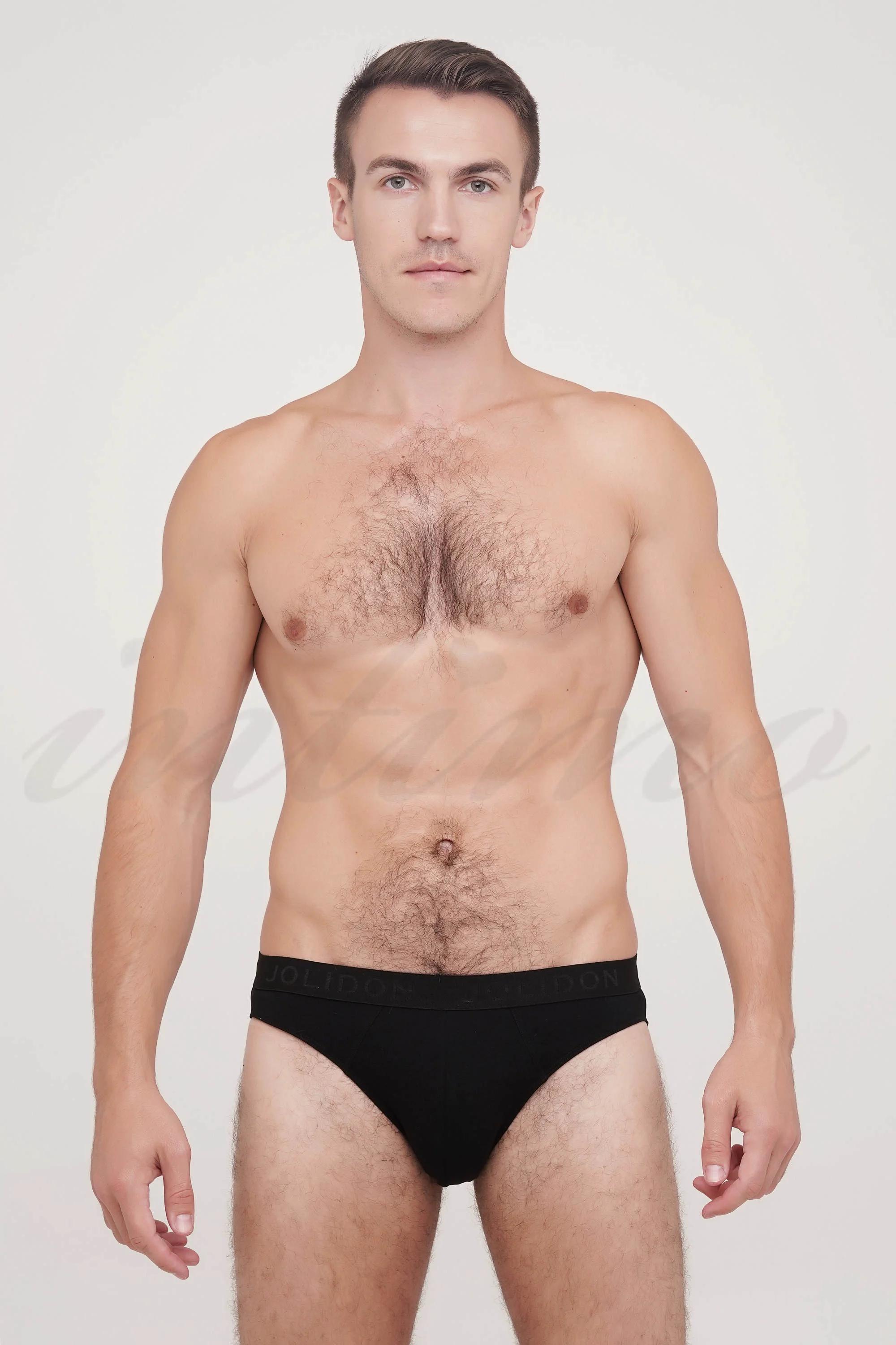 

Труси сліп Jolidon (76849) 52(XL) прозорий колір чорний