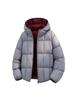 Men's and Women's Winter Contrast Color Thick Down Jacket - Fashionable, Warm, and Casual Style