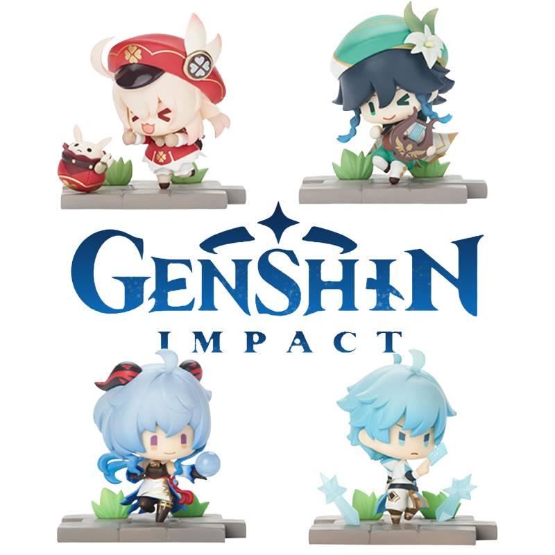 Stunning Genshin Impact Hand-painted Pvc Character Figurine Perfect For Fans And Collectors 8*5*7.5cm