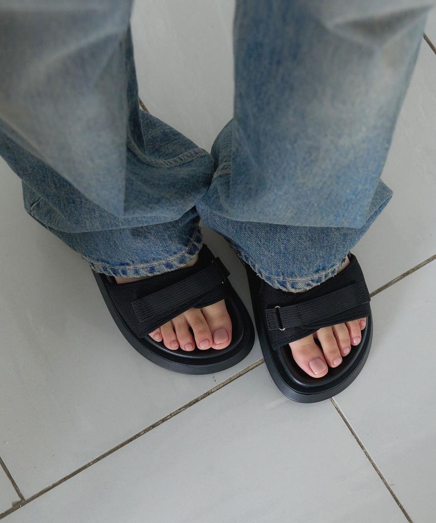 Nuus Leon Velcro Sandals [N5311]_3Color