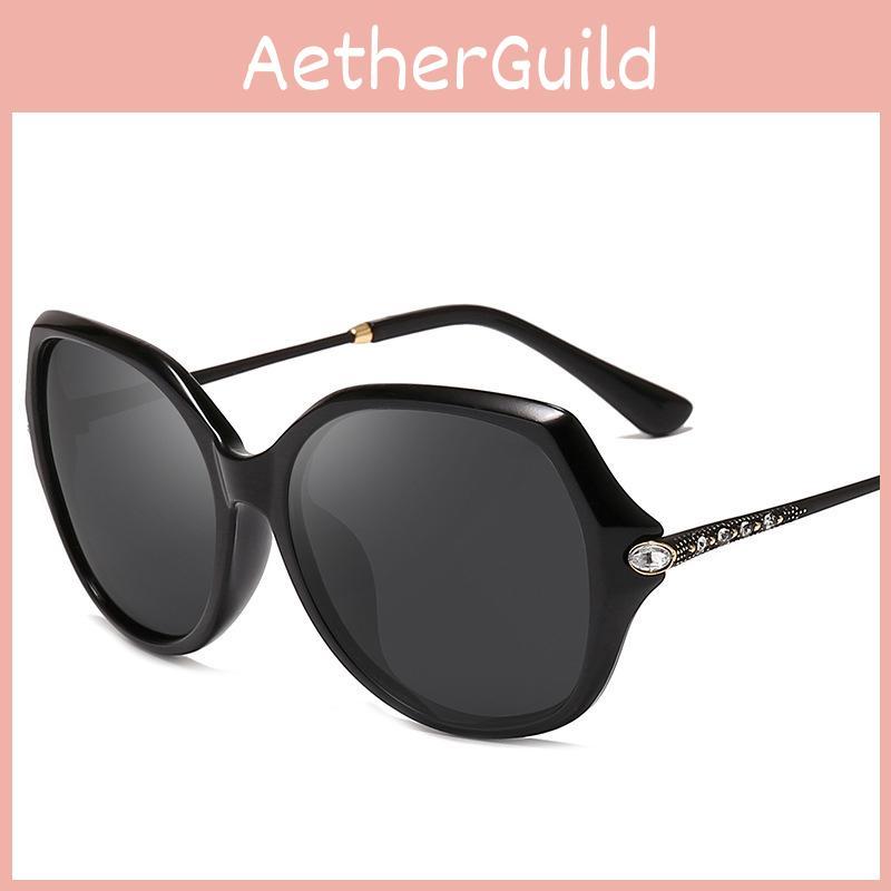 Retro Vintage Übergroße Designer Sonnenbrille für Damen mit zeitlosem Reiz