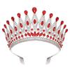 Antike Bronze Barockkrone Elegante Antike Griechische Tiara Exquisite Königinnen Tiara Krone Party