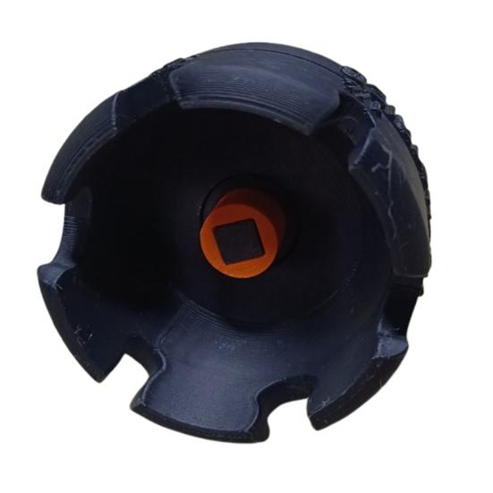 1/2Pcs Threaded Rod Nut Fastener Tool Durable Construction Widely Used Universal Ergonomic Nut Fastening Device Drill Attachment