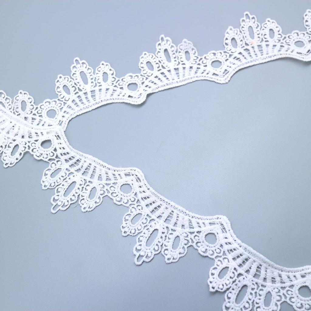 New Big Wave Lace, Cuffs Milk Silk Water-Soluble Embroidery Lace Accessories