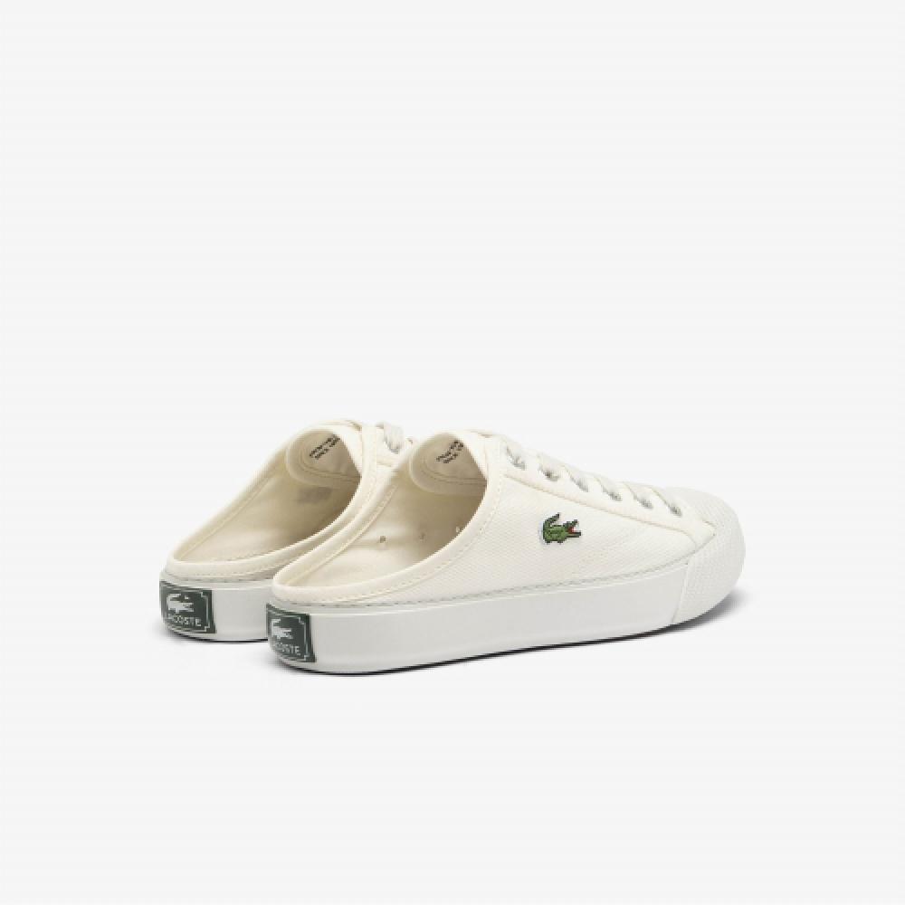 スニーカー LACOSTE backcourt mules 7-47CMA0007 Buy Lacoste Men S BACKCOURT Mule Sneakers [Off White] at