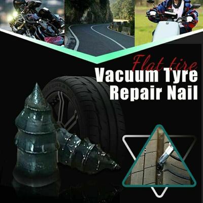 10Pcs Inovador Reparo Eficiente Anti-riscos Prego Conveniente Anti-ferrugem Leve Parafuso de Reparo de Pneu para Motocicleta