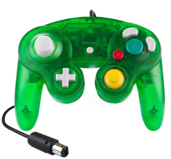 NGC Kabelgebundener Gamecontroller mit Farbkreuz für Konsole