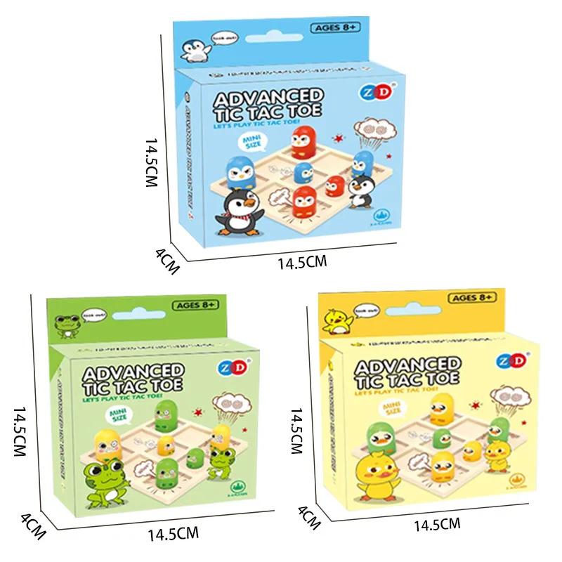 Mini Advanced Tic Tac Toe Board Game for Family Fun Interactive Puzzle Game Perfect for Friends Party Birthday Gifts