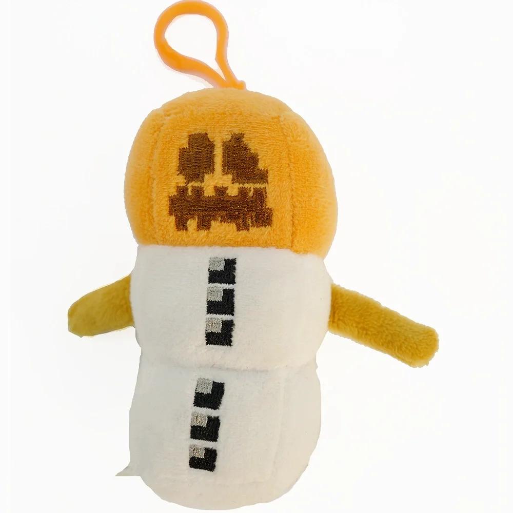 Minecraft Multi Character Plush Keychain Shadow Dragon Small Pendant Gift сливовый