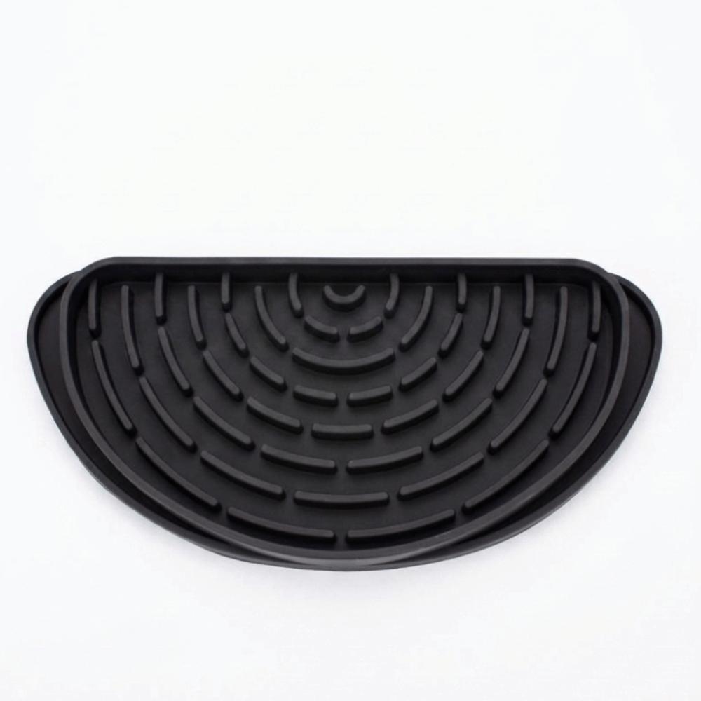 Silicone Refrigerator Drip Tray Catcher Easy-To-Clean Raised Grooves Water Dispenser Drip Tray Cuttable Eco-Friendly