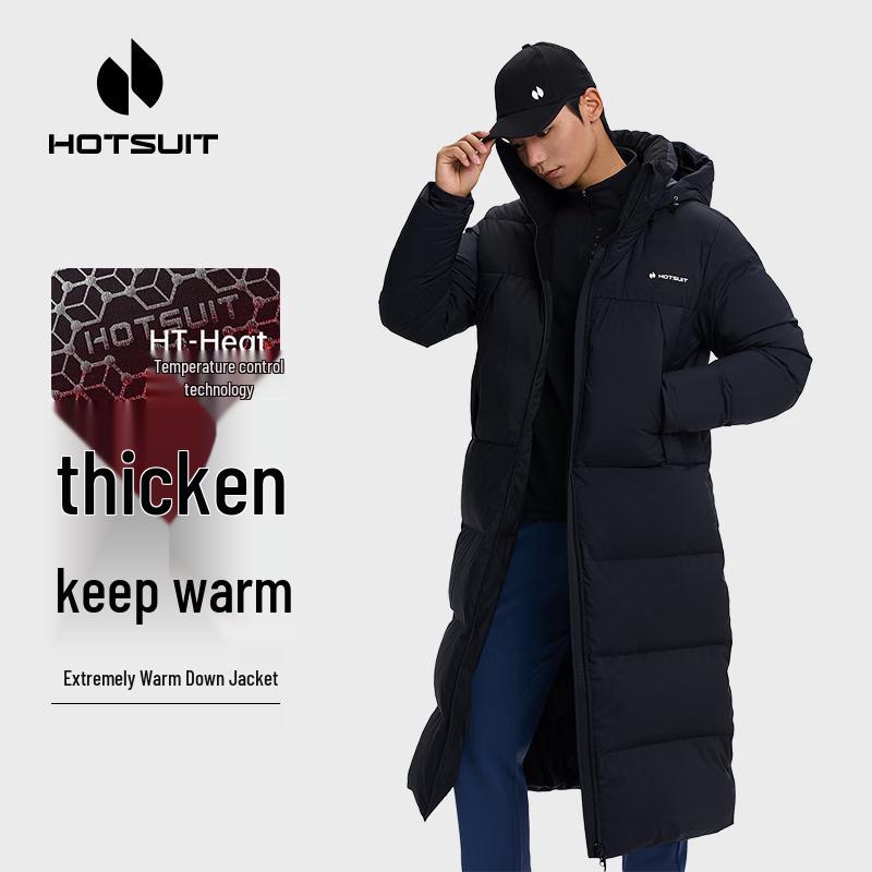 HOTSUIT Men's Hooded Down Jacket