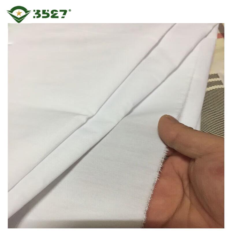 White Cotton & Poly-Blend Fabrics
