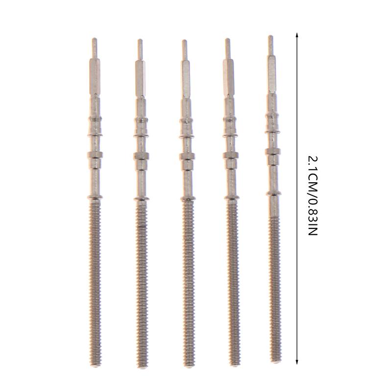 5Pcs Stainless Steel Watch Movement Stem Crown Kit For Nh35 Nh36 Movement Automatic Mechanical Men'S Watch Stem Spare Parts