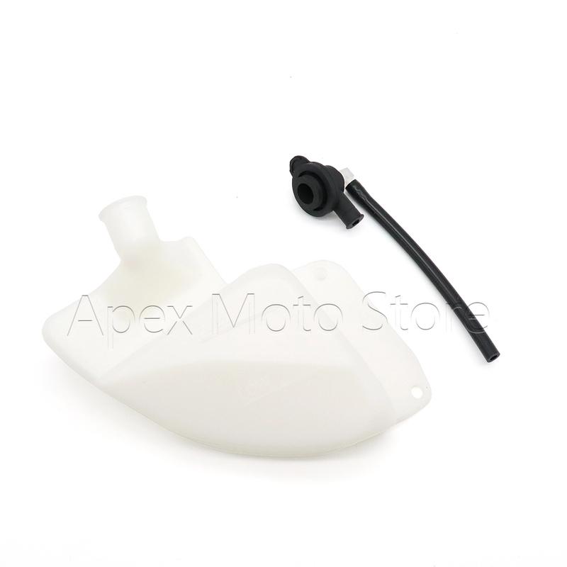 For Yamaha YZF R6 YZF600 RR YZF-R6 YZF600RR 2006-2019 Motorcycle Radiator Coolant Reservior Overflow Tank Bottle ABS Plastic