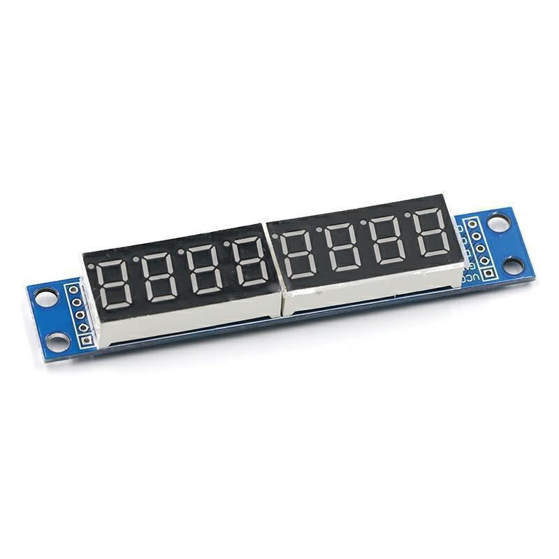 

Max7219 8-Bit Digital Tube Led Display Control Module 3Io Port Compatible 5V/3.3V Microcontroller Support Cascaded 8-Bit Serial