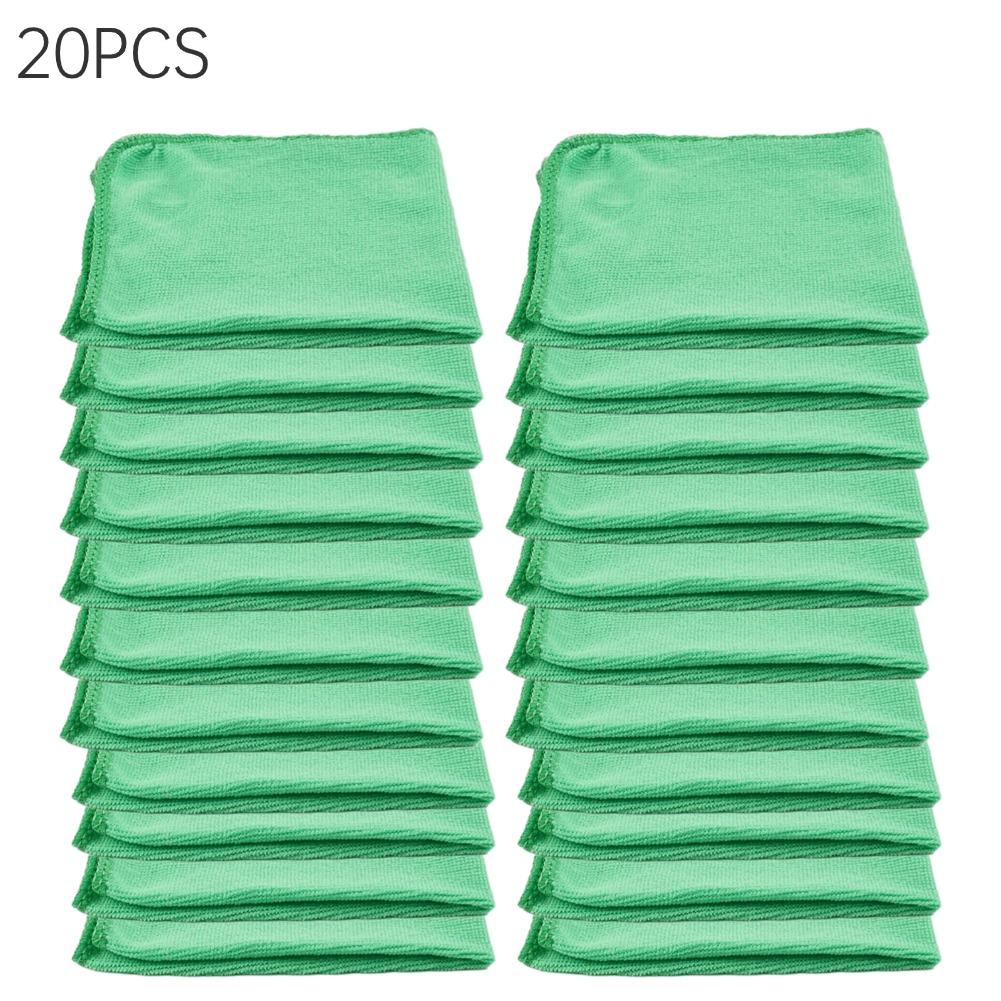 

20 шт. Детейлинговые салфетки для мытья автомобиля из микрофибры, салфетки для профессиональной чистки и сушки автомобиля, салфетки из микрофибры Superfine Fiber