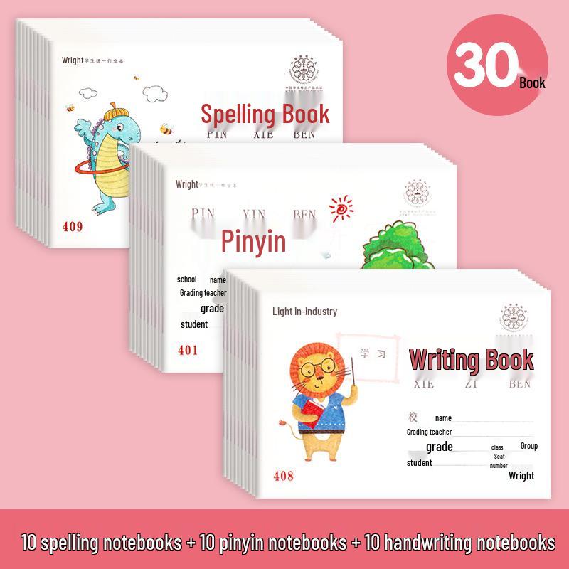 LITE Elementary Pinyin Math & Language Workbook