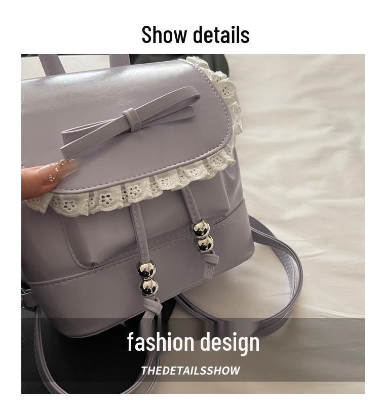 2025 Eleganter kleiner Damenrucksack - Stilvoll & vielseitig für den lässigen Arbeitsweg