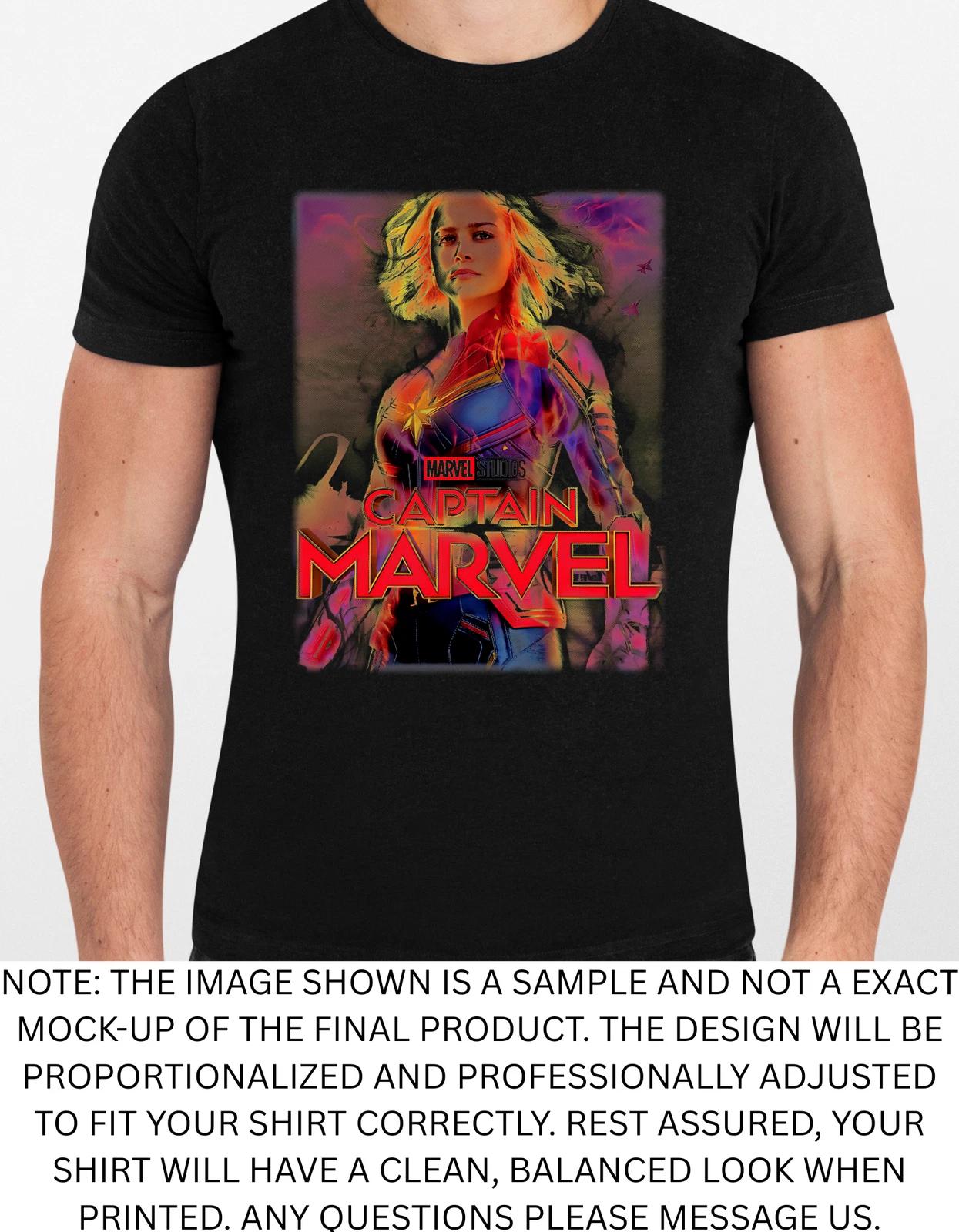 Men s and Women s T-shirts Capitana Marvel 02 Graphic L