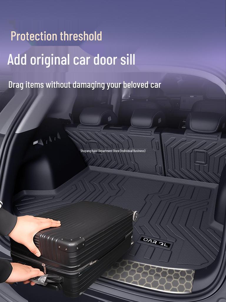 Geely Boyue L TPE Trunk Mat – Fits 26 Models, Interior Modification Accessory