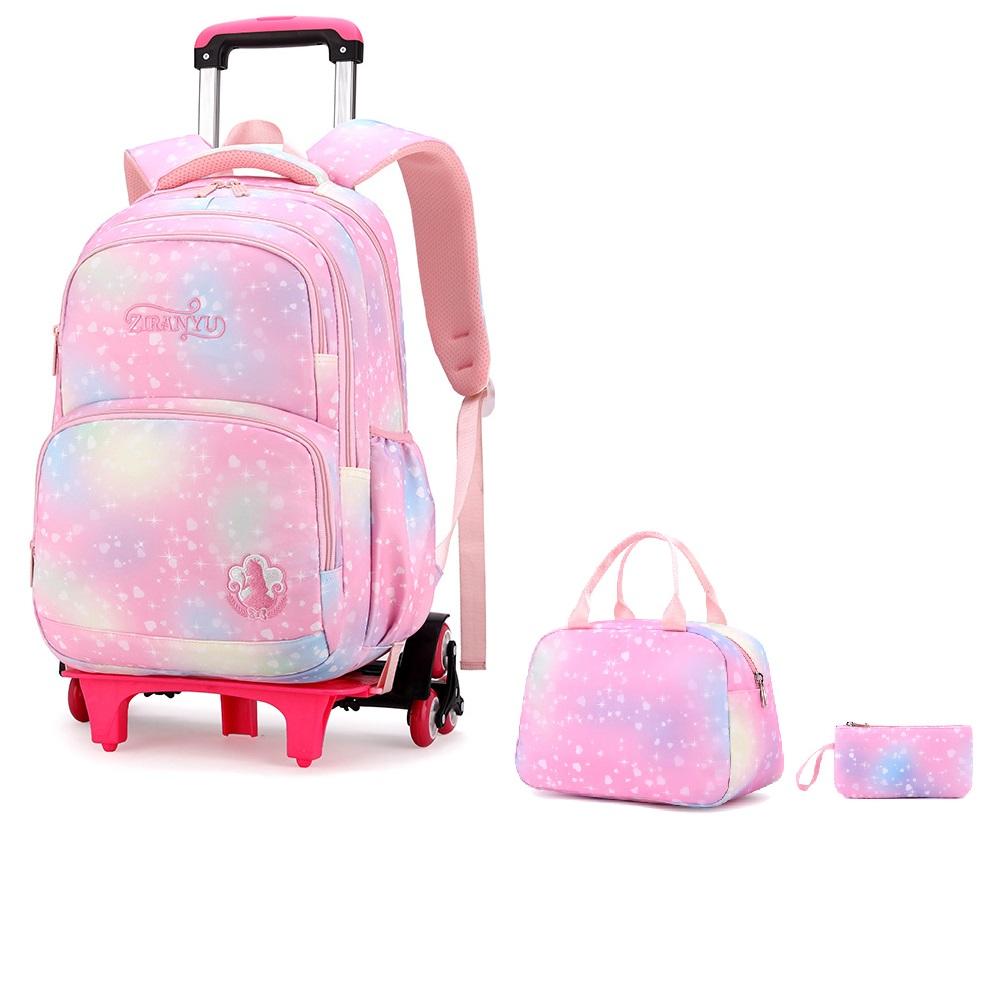 

Школьная сумка на тележке для учащихся начальной школы ZRY1243