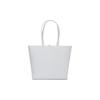 New VERSACE JEANS COUTURE Synthetic Leather Tote Bag, Shopping Bag, Handbag, Shoulder Bag Large Women's White 74VA4BAF-ZS467-003