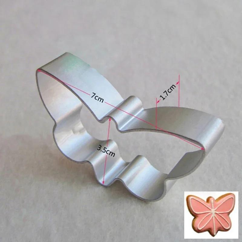 New Easter Cookie Cutter Set Bunny,Egg,Flower,Rabbit Face,Chick,Carrot,Butterfly-Stainless Steel Fondant Cutter Mold Baking Tool