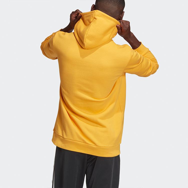 adidas Originals Men's Trefoil Pullover Hoodie Active Gold GD9923