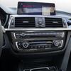 For BMW F30 F31 F34 3GT F32 F33 F36 Center Console CD/Volume Knob Adjust Panel Cover Trim Accessories, Carbon Fiber ABS Sticker