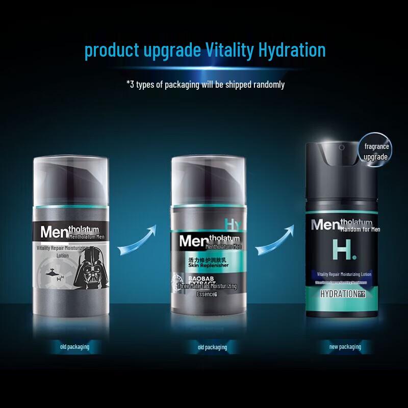 Mentholatum Men's Vitality Repair & Hydrating Skincare Set