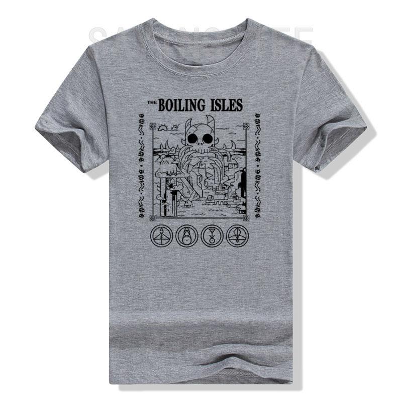 Boiling Isles Owl House Liebe Shirt Weihnachten Trendiges T-Shirt Eulenliebhaber Grafik-T-Shirt Tops Mode Halloween-Kostüm Neuheitsgeschenke