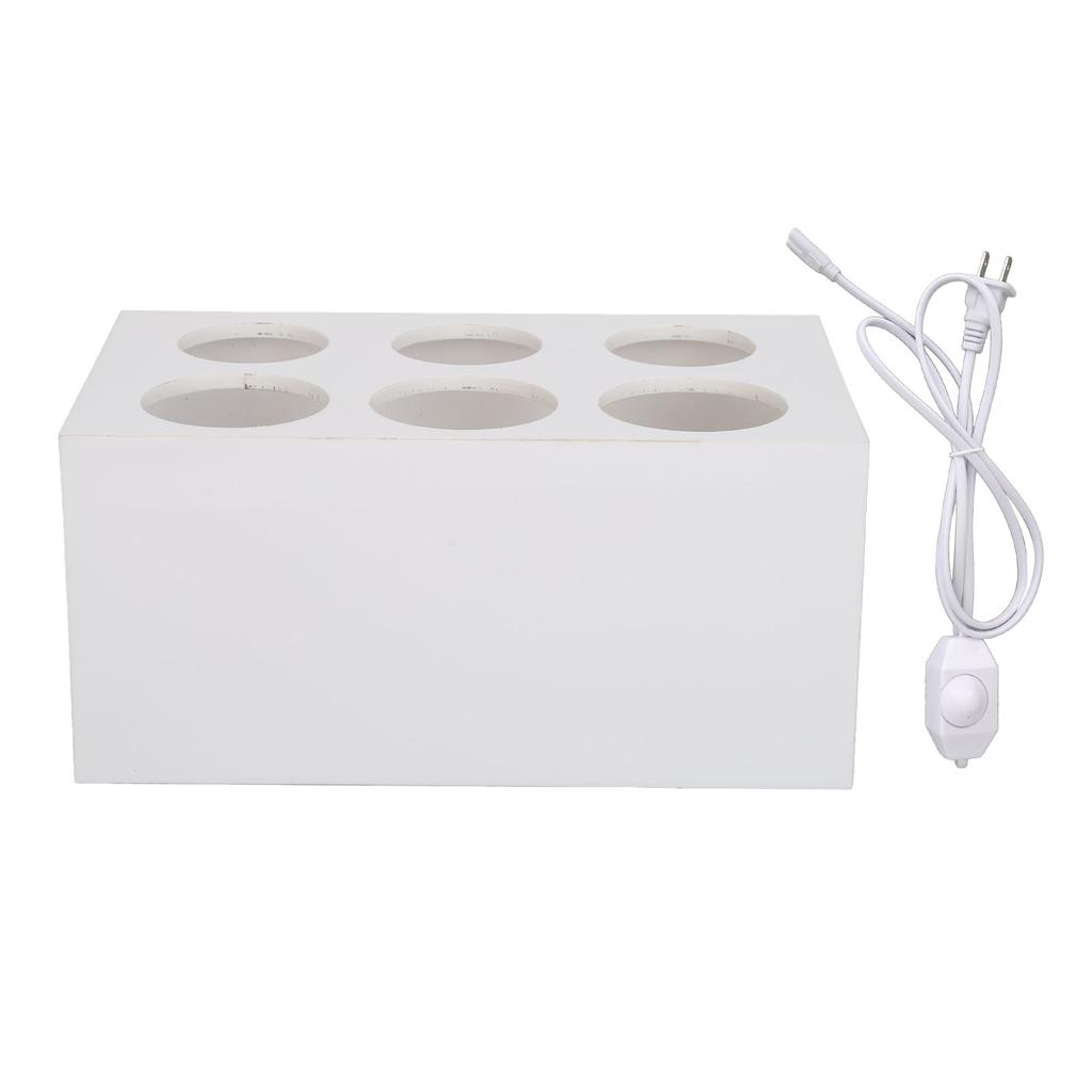 6 Bottles Massage Oil Heater Constant Temperature Fast Heating Multi Purpose Lotion Cream Warmer