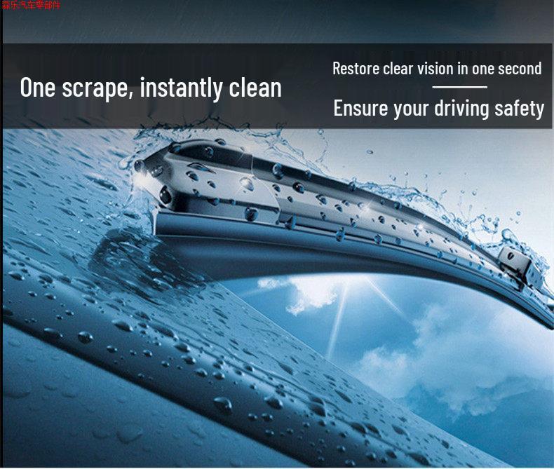 Suitable for Buick Excelle Wiper Blade 2011-2015 & 2016-2018 Frameless and Rubber Strip.