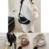 Trendy Fashion Design Single Shoulder Crossbody Bag Simple Stylish 2024 Spring Large Capacity Crossbody Bag