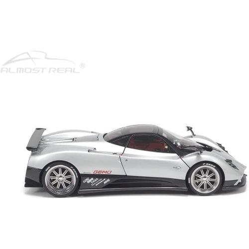 Almost Real Pagani Zonda F - 2005 - Grigio Mercurio 1/18 Scale Complete Diecast Car (850401001)