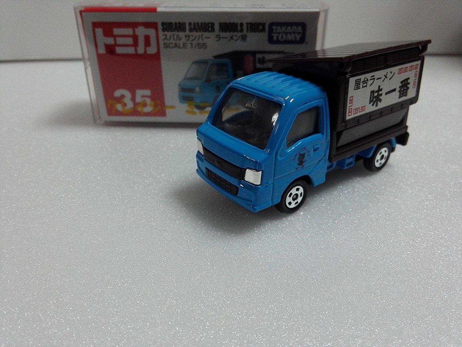 

Распродано Tomica Subaru Sambar Ramen Shop Crazy Mini Car Circle с чехлом CMC No.35