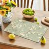 4/6/8pcs Placemat Set, Floral Pattern, 11.81 X 17.72inch, Ideal for Dining And Coffee Tables, Home And Kitchen Decor, Party Decoration, Table Deco