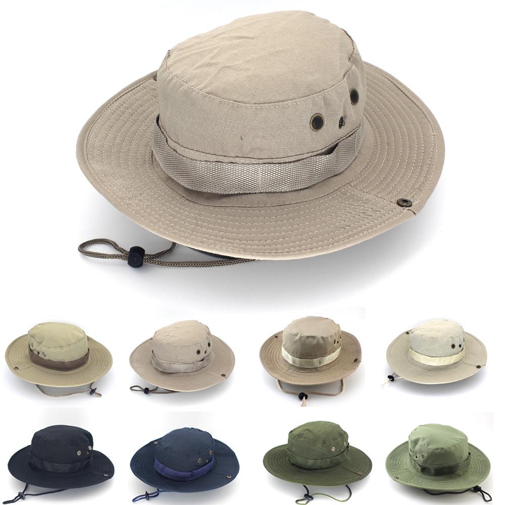 Unisex Outdoor Sun Protection Bucket Hat: Camouflage, Mountaineering & Fishing Styles