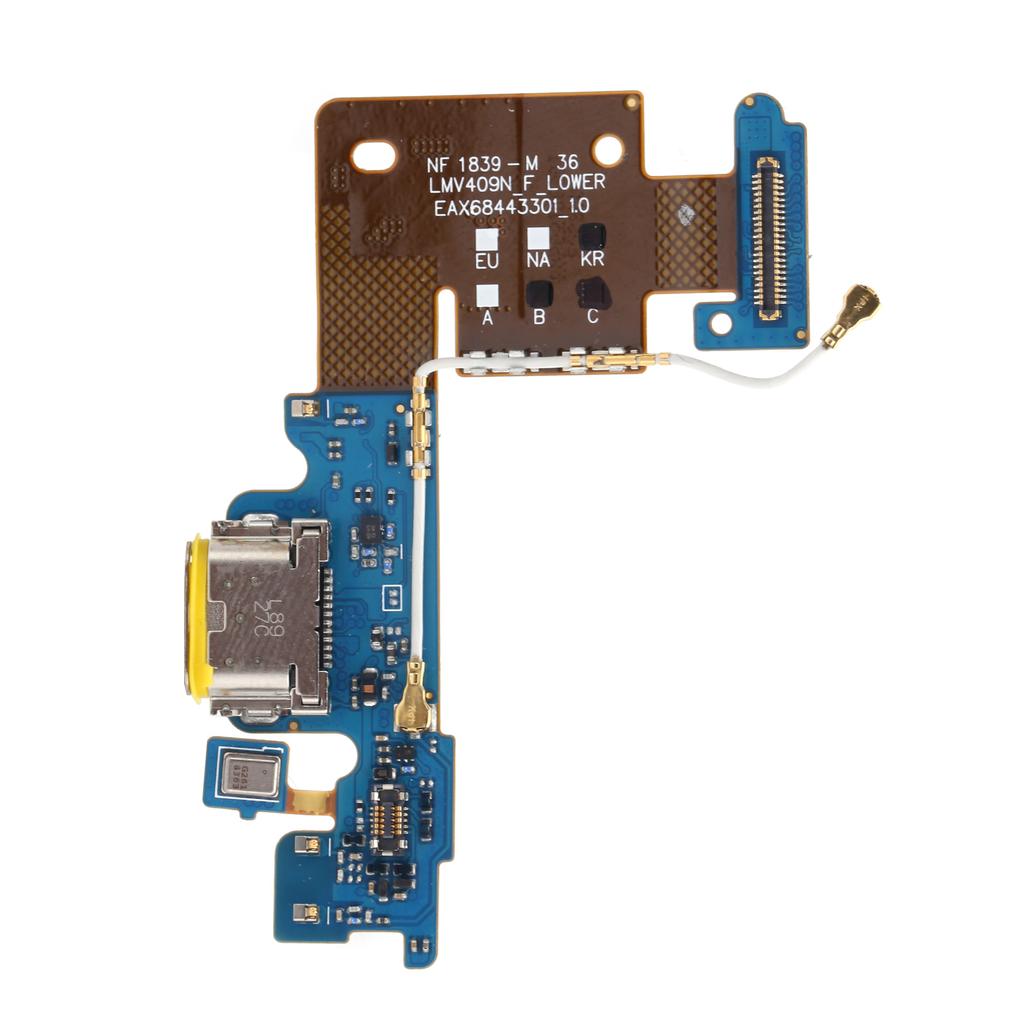 USB Charging Port Dock Connector Flex Cable for LG V40 ThinQ V400N V405TAB V405UA V409N