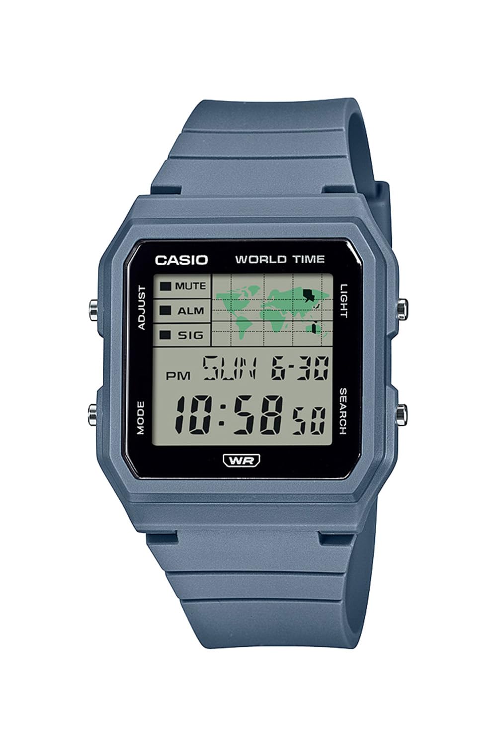 Casio Classic Watch LF-30W-2AJF, Unisex, Blue, Made with Environmentally Friendly Materials, Authentic Japanese Product