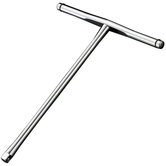 [Kyoto Machine Tool] Nepros T-Handle NBHT3 Silver 9.5sq. (3/8 )