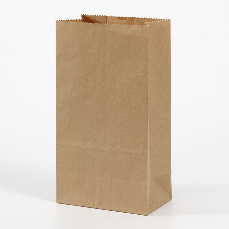 In-Stock Kraft Paper Bags - Creative Disposable Cookie and Candy Packaging for Birthdays (6 Designs)