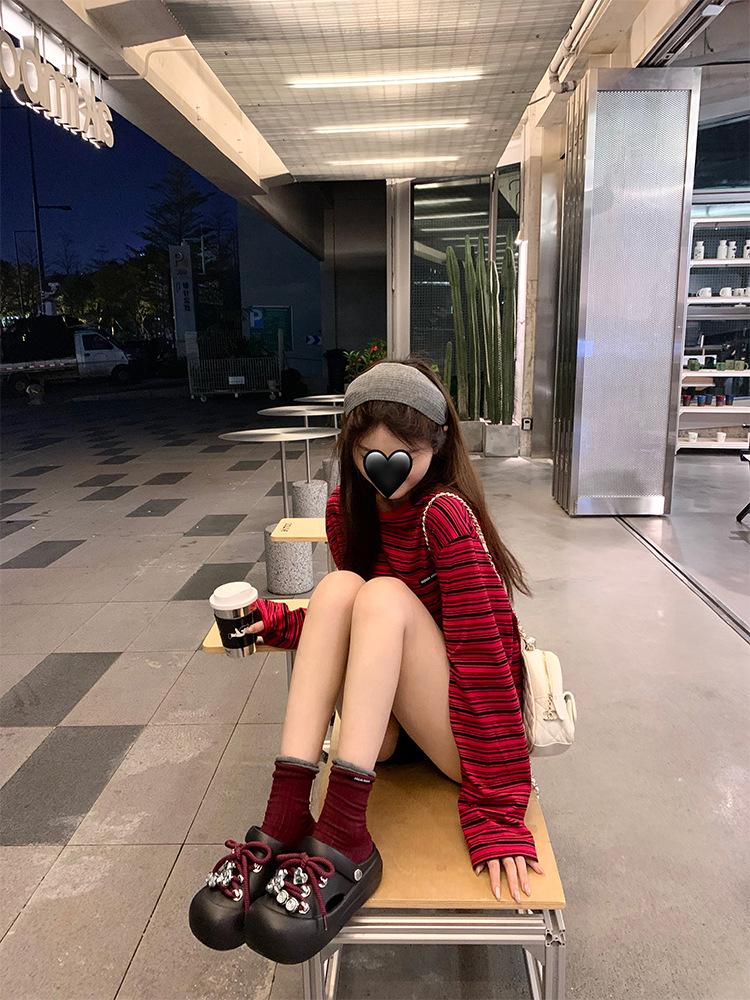 

Летняя хрень ощущение толстой подошвы EVA дырявые туфли носить нескользящие DIY пляжные туфли сандалии сумка голова тапочки женские летние 40 чёрный