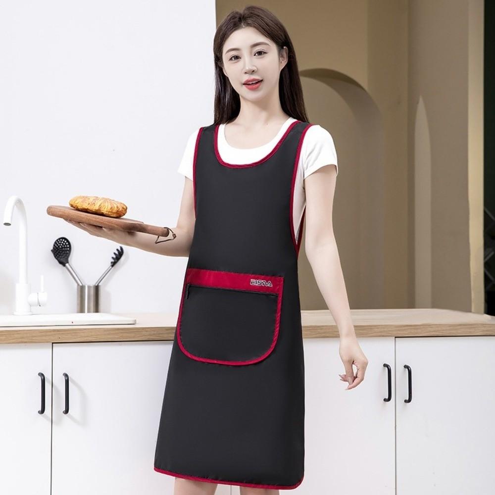 Waterproof Chef Aprons Polyester Kitchen Overalls New Working Clothes  Home Use