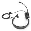 Monaural Headset Telephone Headset with Noise Canceling Microphone and Volume Control