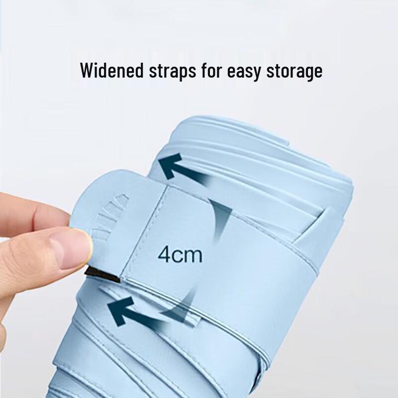 Beneunder Compact UV Protection Six-Fold Umbrella