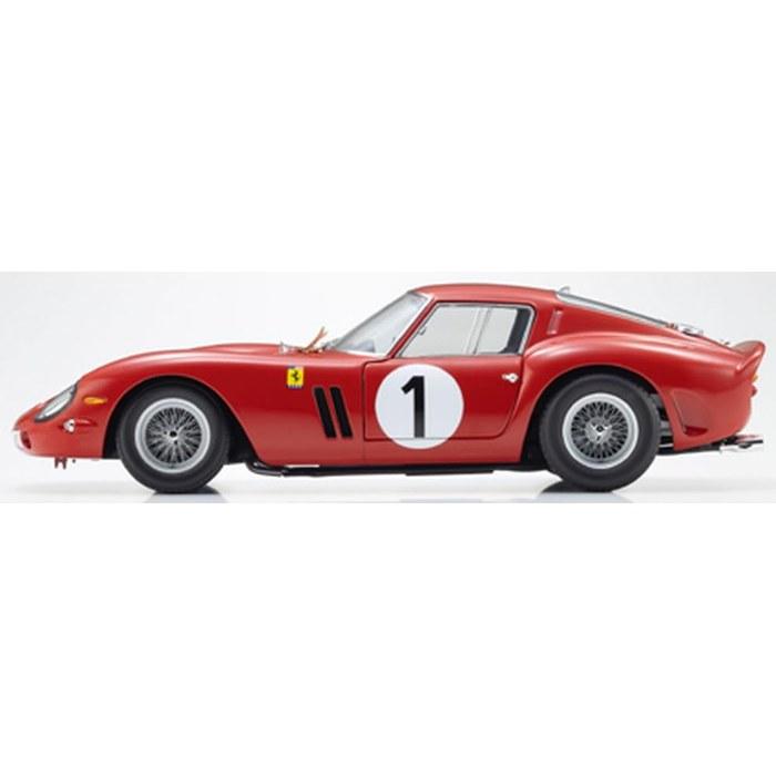 Kyosho 1/18 Ferrari 250 GTO Paris 1000km Montlhery 3987GT 1962 #1 (rot) KS08438G