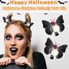 Gothic Halloween  Hairpins Skull Ghost Women Headwear Funny Skeleton Butterfly Hair Clip  Girls