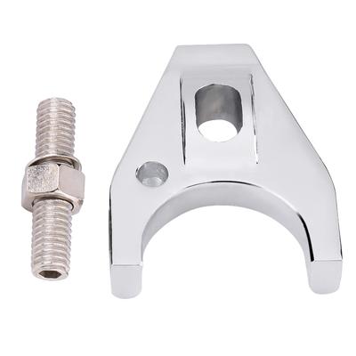 Chrom Billet Aluminium Verteilerklemme Halterung für Chevy SBC BBC SB BB HEI Elektronisch
