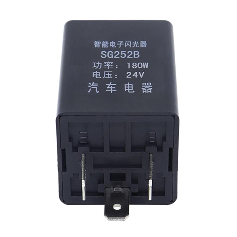 Releu Semnalizare 3 Pini, Releu Semnalizare 3 Pini, Se Potrivește Releului Electronic de Semnalizare LED, pentru Semnalizare Avertizare Pericol